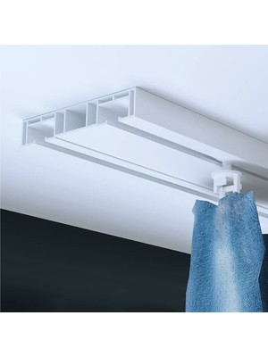 Akray Süper Ikili Perde Rayı 6 mt