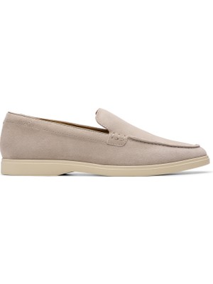 Clarks Süet Gri Erkek Günlük Ayakkabı Torford Easy Dark