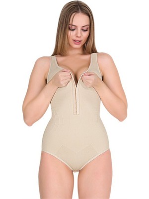 9109 Agraflı Kalın Askılı Çıtçıtlı Badı Korse