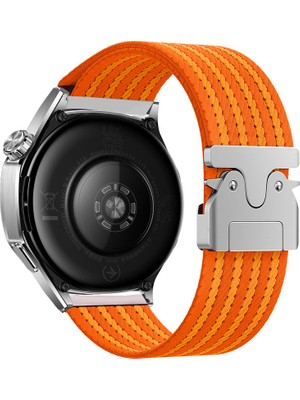 Voyo Huawei Watch Gt5 Gt4 Gt3 Gt2 46MM ve Pro Olanlara Uyar Kordon Kayış Kumaş Örgü Çift Kat Örgü VY133