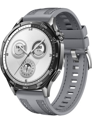 Voyo Huawei Watch Gt5 Gt4 Gt3 Gt2 46MM ve Pro Olanlara Uyar Kordon Kayış Dikişli Silikon Kaliteli VY128