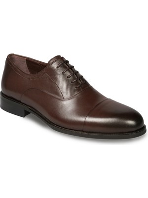 Zeytuk Kahverengi Klasik Deri Erkek Ayakkabı