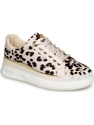 Zeytuk Bej Sneakers Tekstil Kadın Ayakkabı