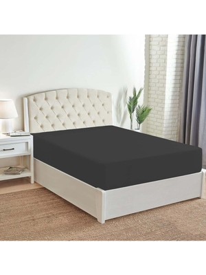 güllüce ev tekstili Lastikli Çarşaf (Siyah) fitted