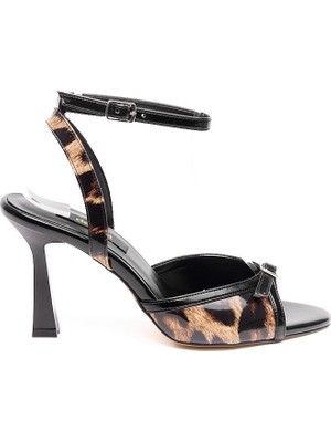 Bilekten Bantlı Kadın Topuklu Abiye Ayakkabı