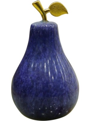 Onyx Taşı Armut 7 cm 'lapis'