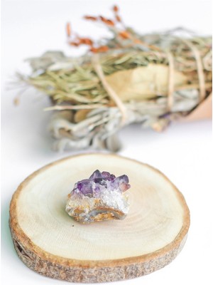 Ham Ametist Taşı Küçük Boy Kütle