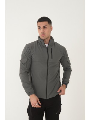 Camp Scoutland CAMP490 Outdoor Tactical Çok Cepli Su iticili Erkek Mevsimlik Taktik Likralı Mont