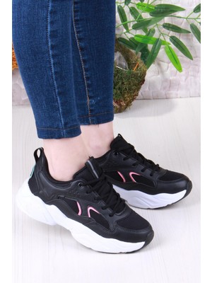 Fort 2107 Lmb Rahat Hafif Kalın Taban Sneaker Kadın Spor Ayakkabı