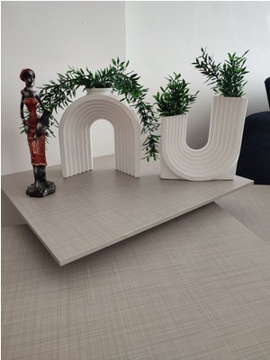 2 Lı Dekoratif U Vazo Büyük Boy ( 20  cm  ) Obje - Biblo