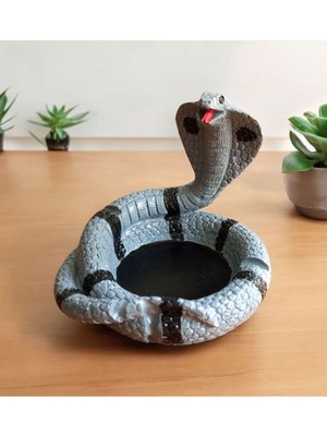Kobra Yılan Model Dekoratif Küllük