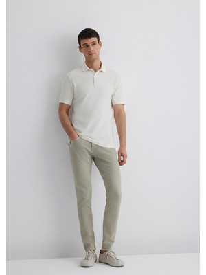 Mavi James Soluk Yeşil Comfort Gabardin Pantolon 0042489454
