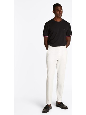 Tommy Hilfiger Siyah Erkek T-Shirt MW0MW38630BDS