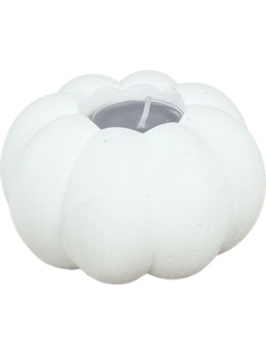 Şamdan Dekoratif Mumluk Şamdan Tealight ve Uzun Mum Uyumlu Kabak Model