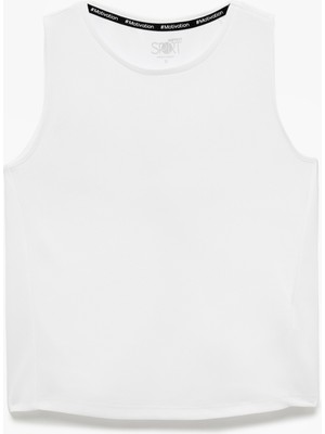 Koton Oversize Kolsuz Bisiklet Yaka Sporcu Atleti