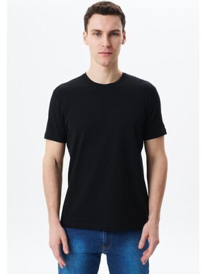 Ar-ma Erkek Regular Fit Basic Süprem Bisiklet Yaka Tişört Y29344453002