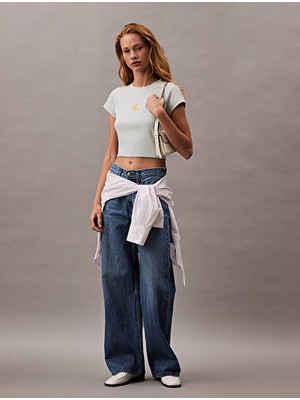 Calvin Klein A- Monogram Baby Tee