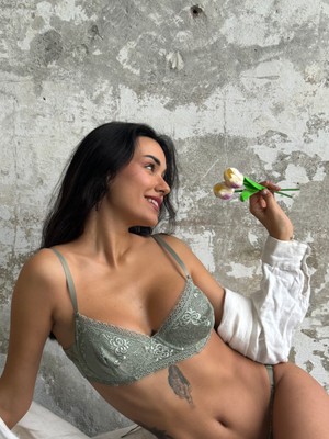 Brode Vintage Yeşil Takım (Sütyen&külot)