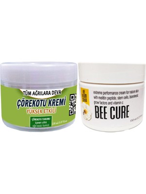 Çörekotu Çörek Otu Kremi Büyük Boy 150 ml Krem + Bee Cure Krem 150 ml