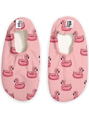 Kaydırmaz Taban, Unisex Bebek, Çocuk Deniz Ayakkabısı, Havuz Patiği, Dinozor