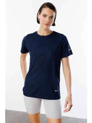 Kadın Nem Emici Hızlı Kuruma Atletik Teknik Performans Spor T-Shirt Drıfıt-Kısakol