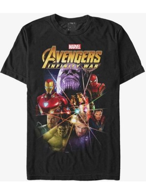 Tarzsokak Marvel Baskılı Oversize Unisex Rahat Kalıp