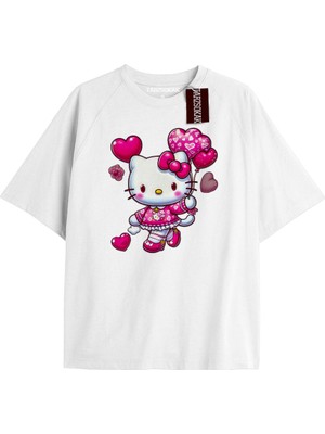 Tarz Sokak Balon Kalp Hello Kitty