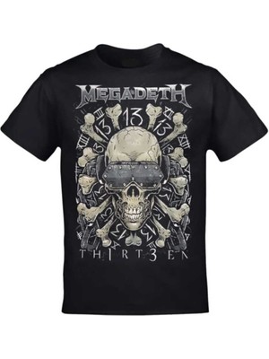Tarzsokak Megadeth Baskılı Oversize Unisex
