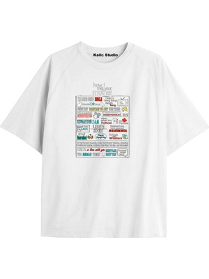 Tarz Sokak How I Met Your Mother Oversize T-Shirt Kod 56