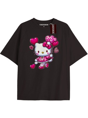 Tarz Sokak Balon Kalp Hello Kitty