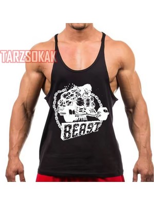 Tarzsokak Gym Tank Top Fitness Sporcu Atleti Gym3
