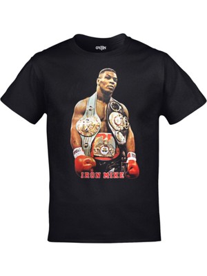 Tarz Sokak Siyah Iron Mike Baskılı