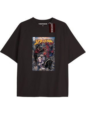 Tarz Sokak Spider-Man Gazete Baskı Model No Way Home Tshirt
