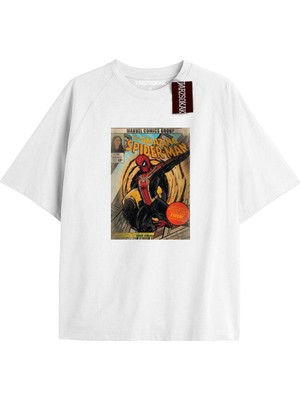 Tarz Sokak Spider-Man Gazete Baskı Model No Way Home Tshirt