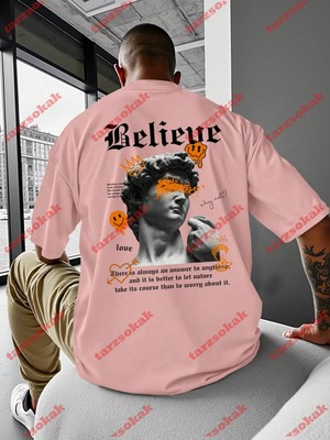 Tarzsokak Model 3194 Erkek Yazlık Yuvarlak Yaka Kısa Kollu Günlük Tişört, Yaz