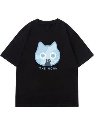 Tarzsokak The Cat Moon Oversize Unisex