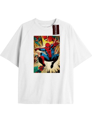 Tarz Sokak Spider-Man Gazete Baskı Model No Way Home Tshirt