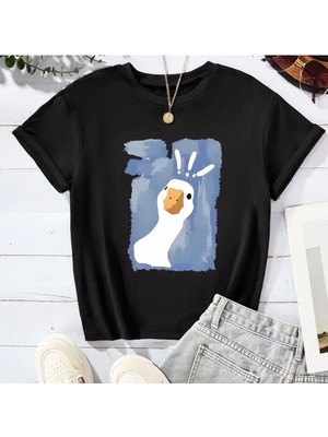 Tarzsokak Curious Duck Baskılı