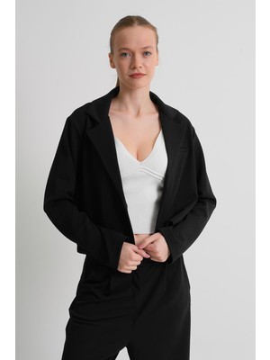 Alexandergardı Astarsız Crop Blazer Ceket