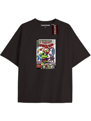 Tarz Sokak Spider-Man Gazete Baskı Model No Way Home Tshirt