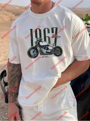 Tarzsokak Model 3314 Erkek Yazlık Yuvarlak Yaka Kısa Kollu Günlük Tişört, Yaz