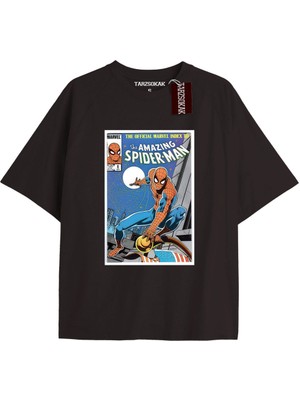 Tarz Sokak Spider-Man Gazete Baskı Model No Way Home Tshirt