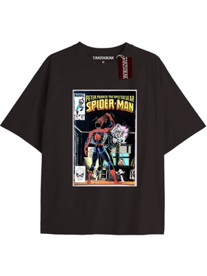 Tarz Sokak Spider-Man Gazete Baskı Model No Way Home Tshirt