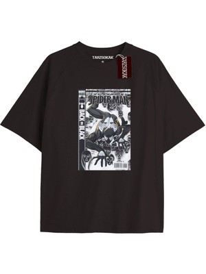 Tarz Sokak Spider-Man Gazete Baskı Model No Way Home Tshirt