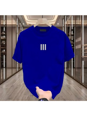 Tarz Sokak 3 Çizgi Baskılı Beyaz Erkek