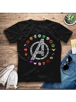 Tarzsokak Marvel Baskılı Oversize Unisex Rahat Kalıp