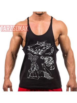 Tarzsokak Gym Tank Top Fitness Sporcu Atleti GYM54