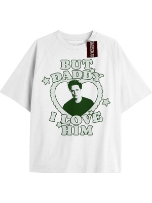 Tarz Sokak Y2K Twilight Team I Love My Boyfriend Tshirt Kod-Edward