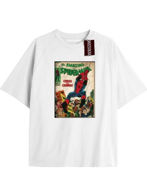 Tarz Sokak Spider-Man Gazete Baskı Model No Way Home Tshirt