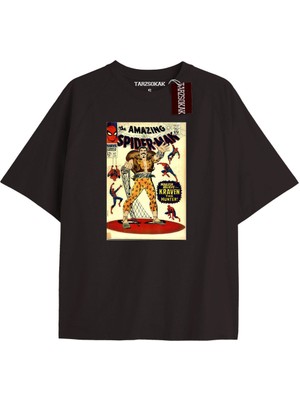 Tarz Sokak Spider-Man Gazete Baskı Model No Way Home Tshirt